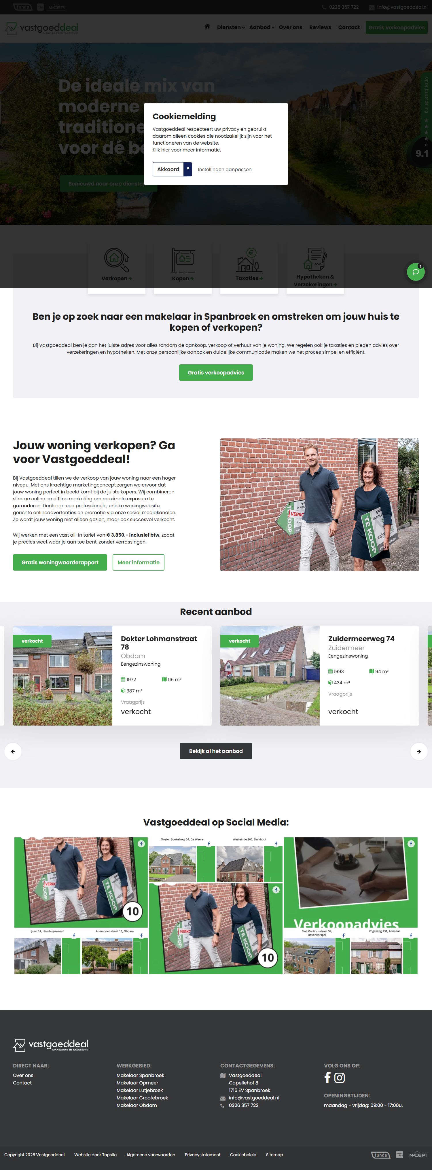 Kantoorfoto Vastgoeddeal | Makelaars en Taxateurs