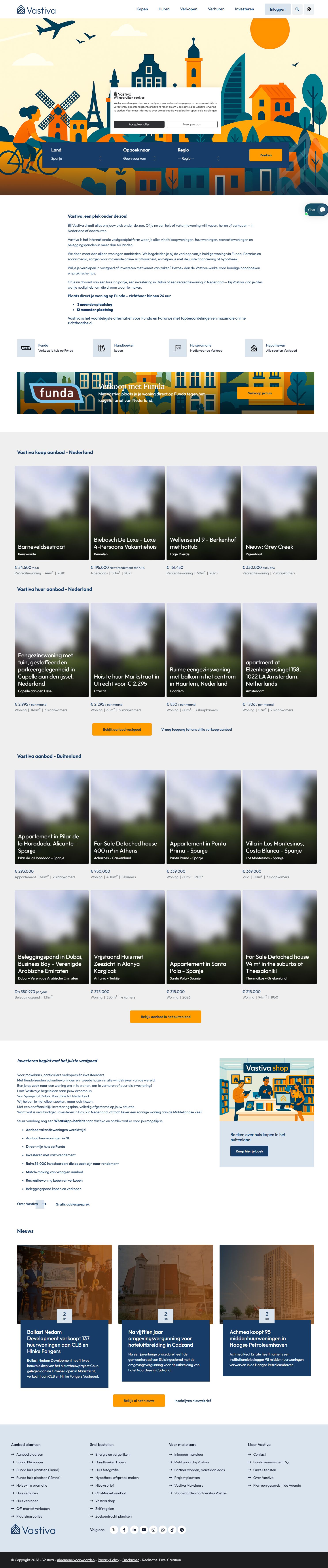 Foto van het kantoor van Vastiva