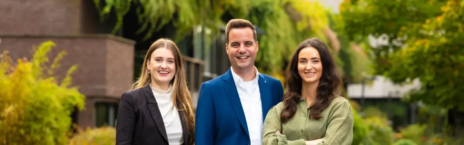 Team foto van vb&t Makelaars