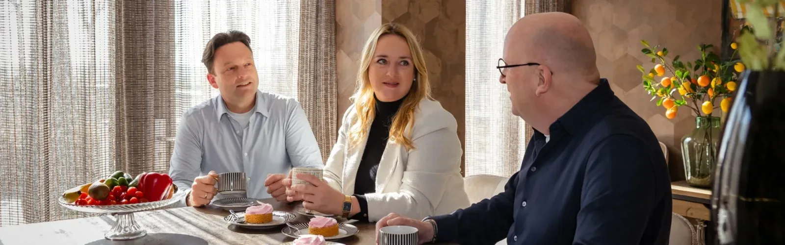 Team foto van VBW Makelaars & Taxateurs