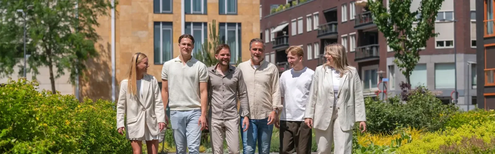 Team foto van VC Makelaars