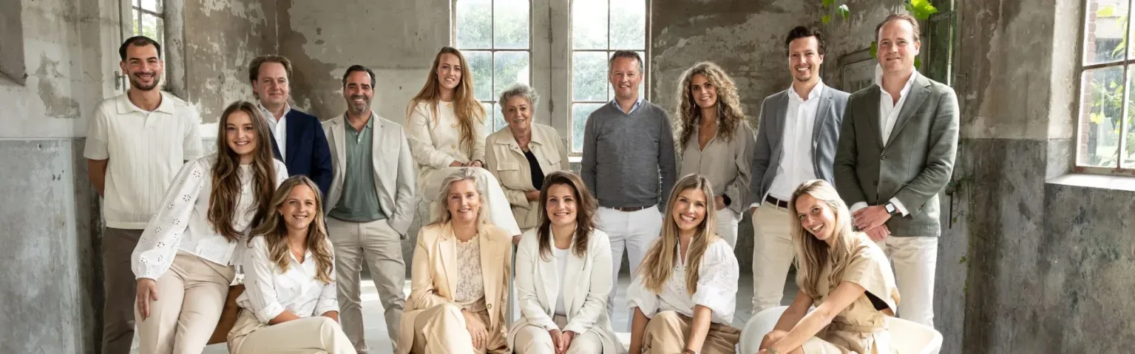 Team foto van Visch & van Zeggelaar