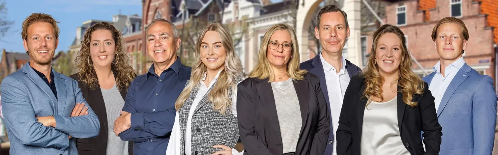 Team foto van VLIEG Makelaars Alkmaar OG
