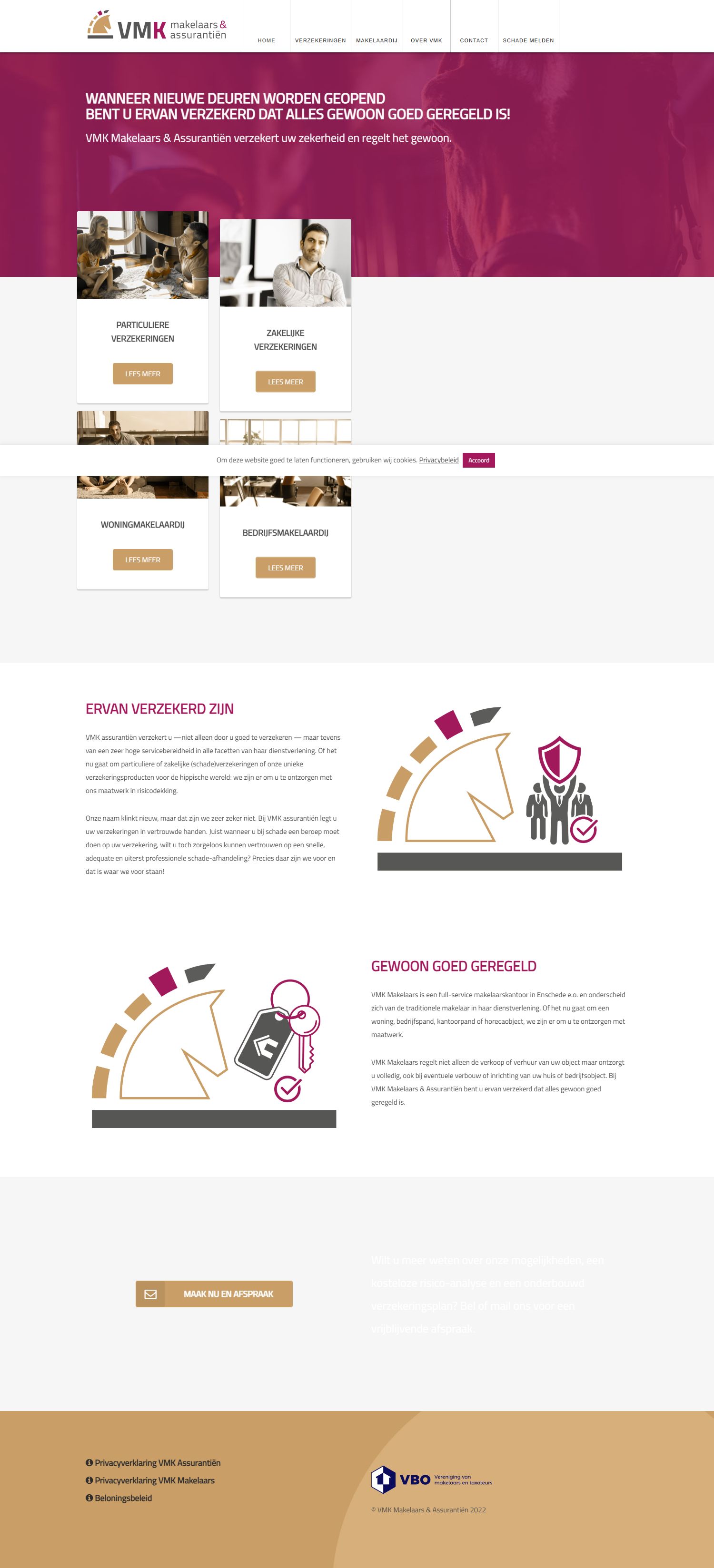 Kantoorfoto VMK Makelaars