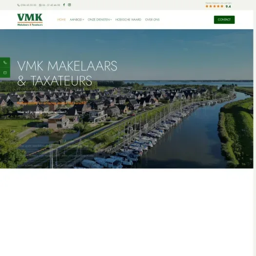 Screenshot van de website van www.ikganaarvmk.nl