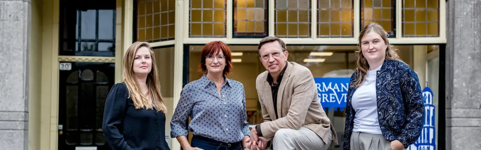 Team foto van Voerman Greve Makelaardij