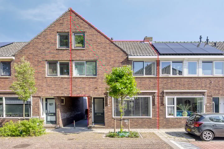 Vogelplein 55 in Gouda foto