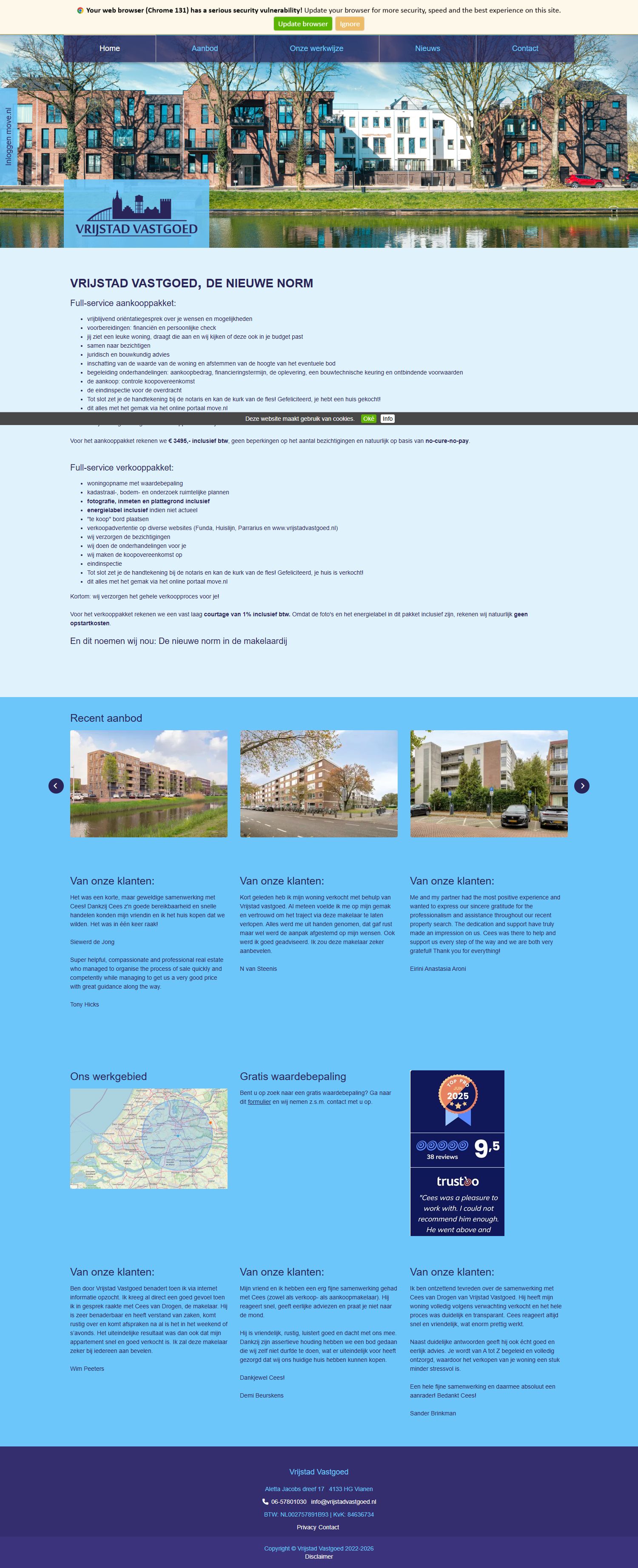 Kantoorfoto Vrijstad Vastgoed