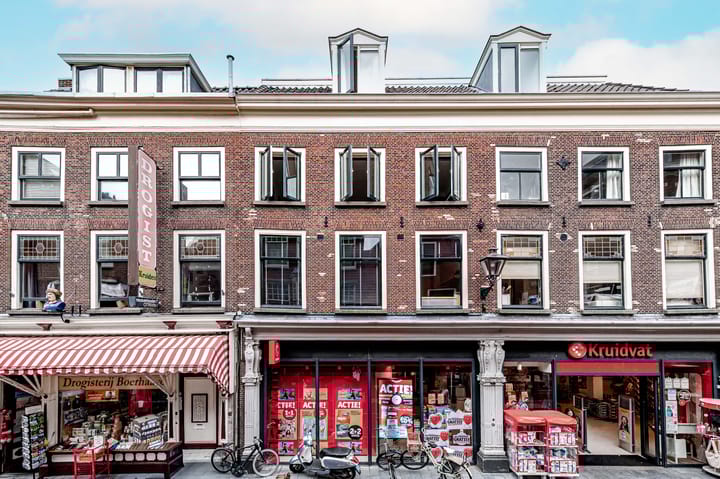 Vrouwenkerksteeg 21 in Leiden foto