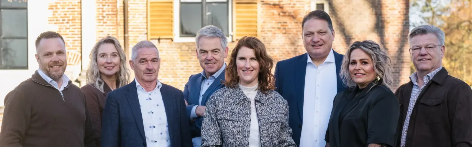 Team foto van VSO makelaars & taxateurs