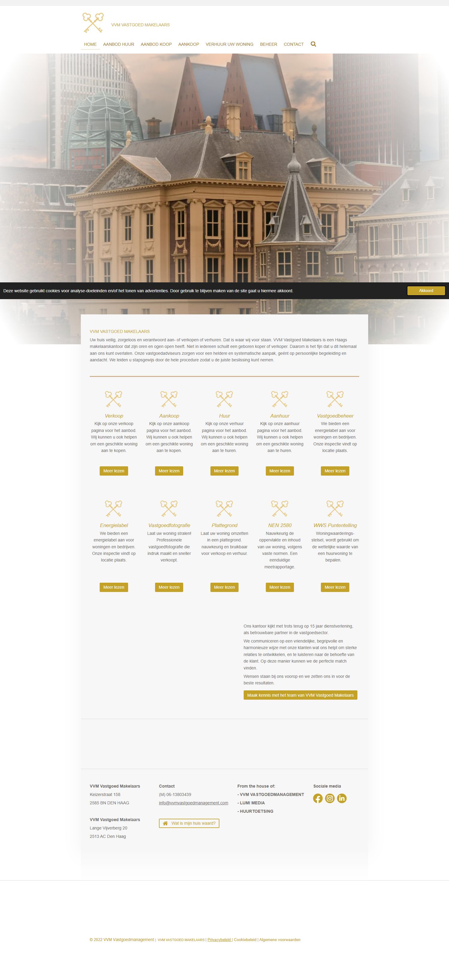 Team foto van VVM Vastgoed Makelaars