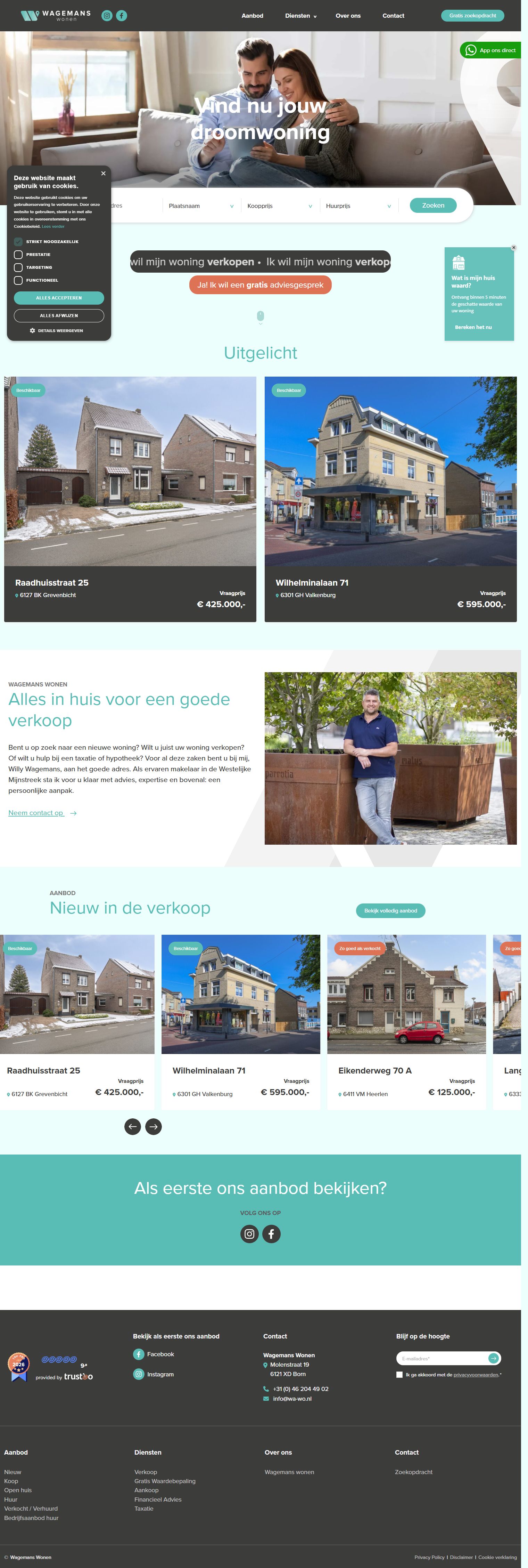 Kantoorfoto Wagemans Wonen