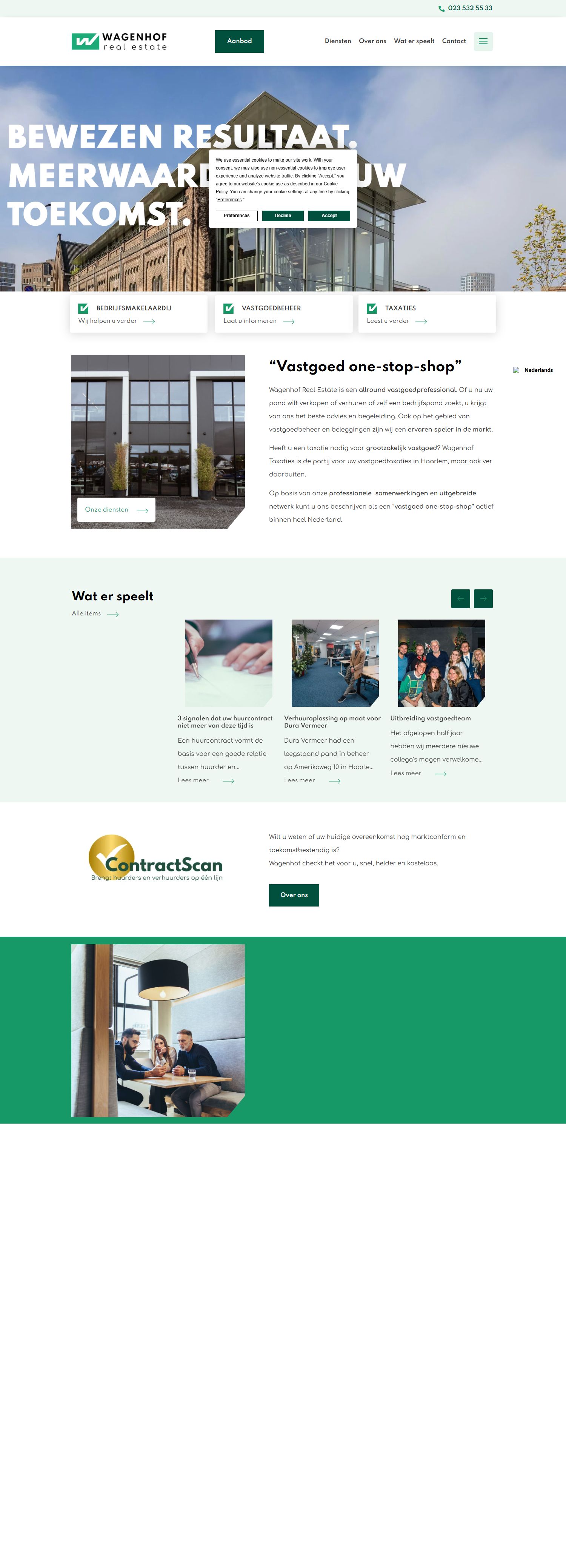 Kantoorfoto Wagenhof Real Estate