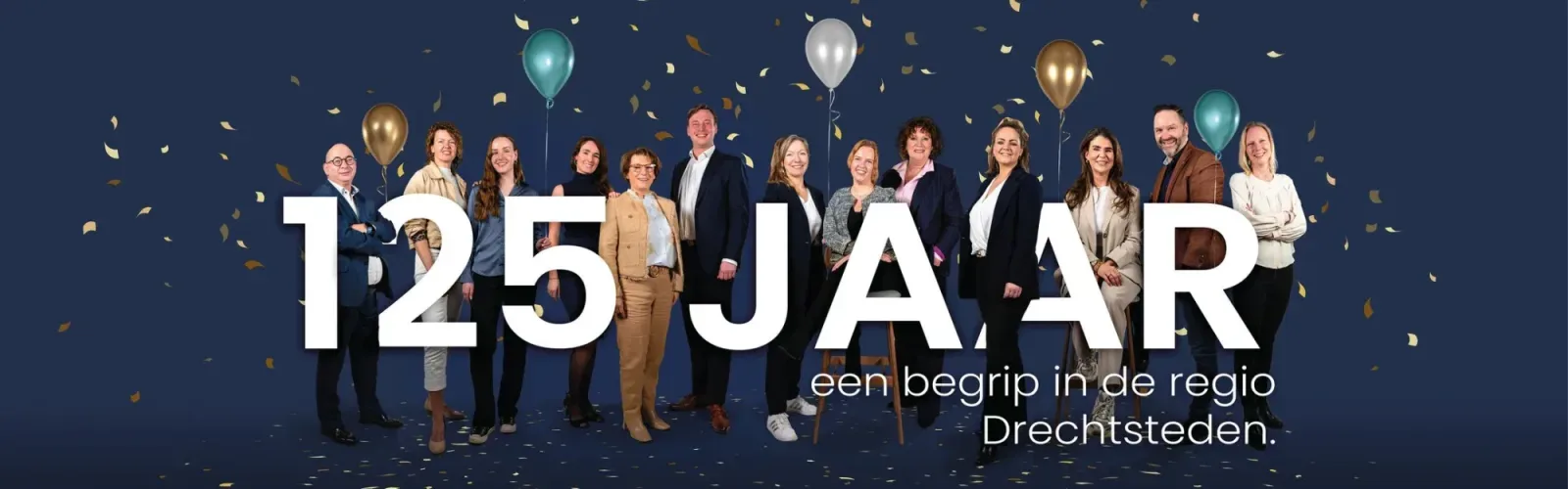 Team foto van Waltmann Makelaars Papendrecht