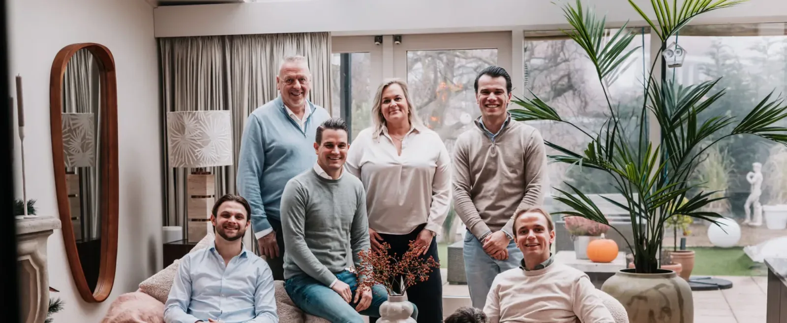 Team foto van wbos makelaars haarlemmermeer