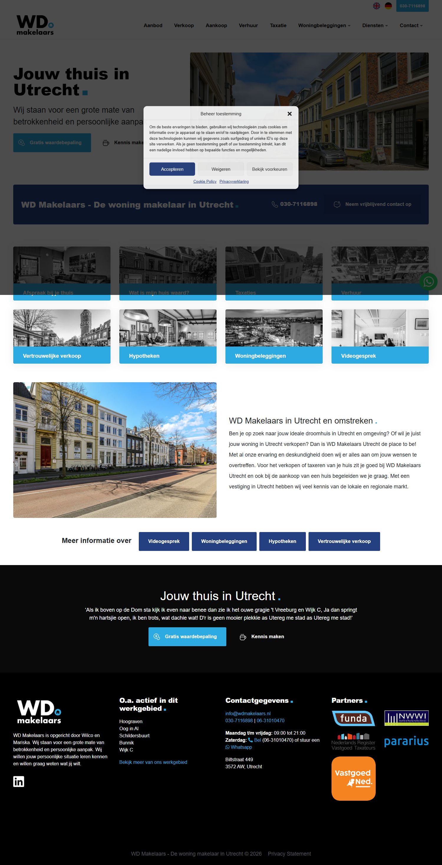 Kantoor foto van WD Makelaars