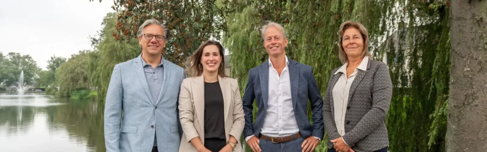 Team foto van Weeda & Jellema Makelaardij