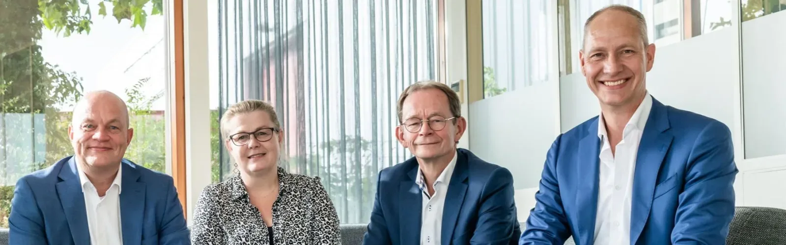 Team foto van Wichers Van der Schaaf makelaars & taxateurs