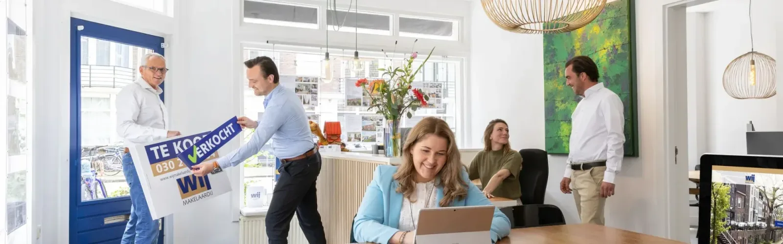 Team foto van Wij Makelaardij
