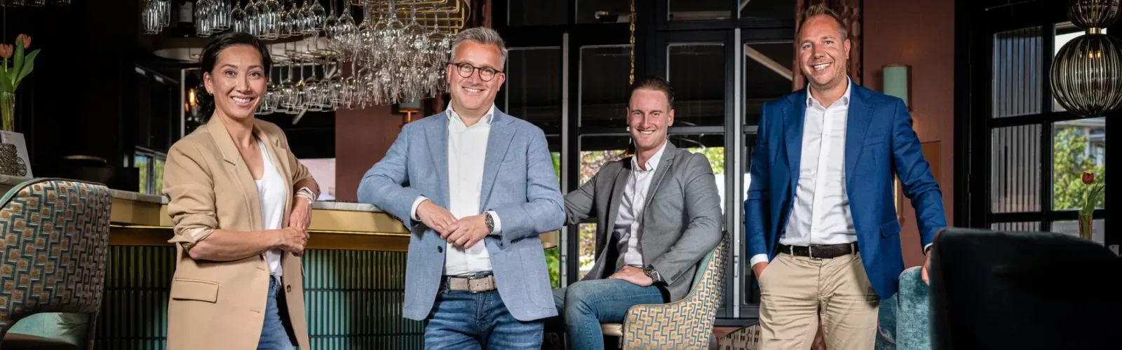 Team foto van Wijman & Jansen ERA makelaars