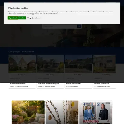 Screenshot van de website van www.wijmanjansen.nl