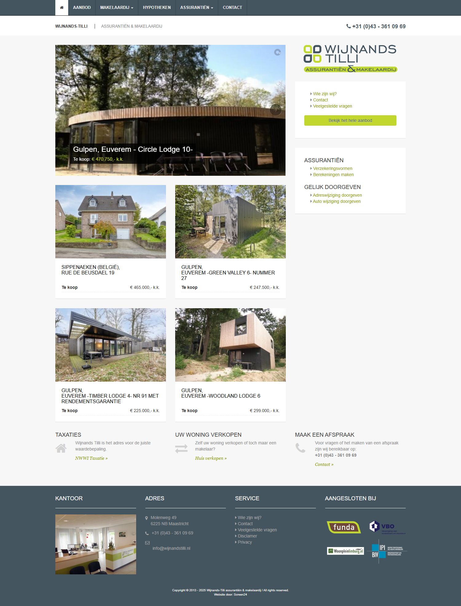 Kantoorfoto WijnandsTilli Makelaardij