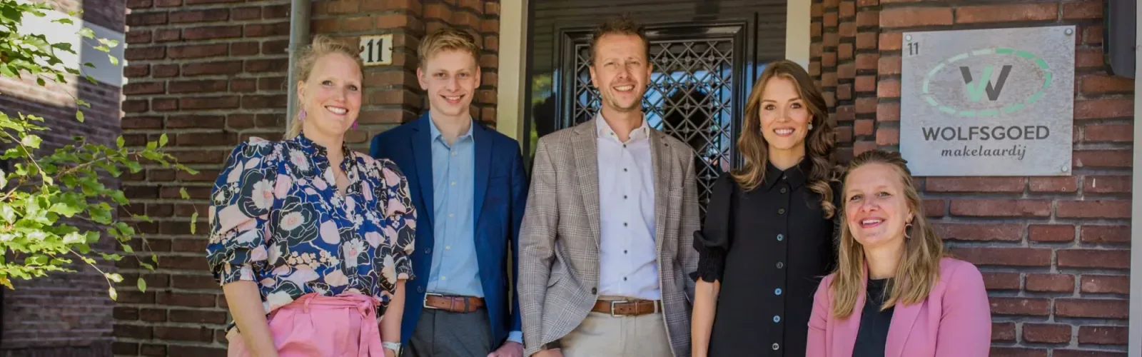 Team foto van Wolfsgoed Makelaardij