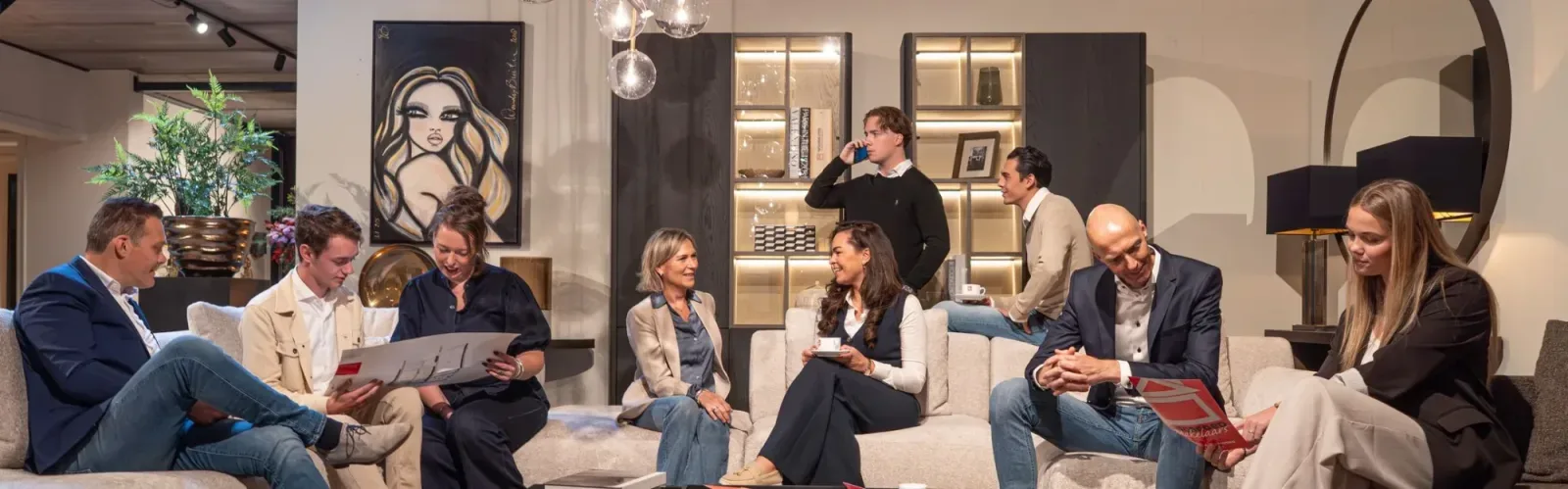 Team foto van Woongoed Makelaars