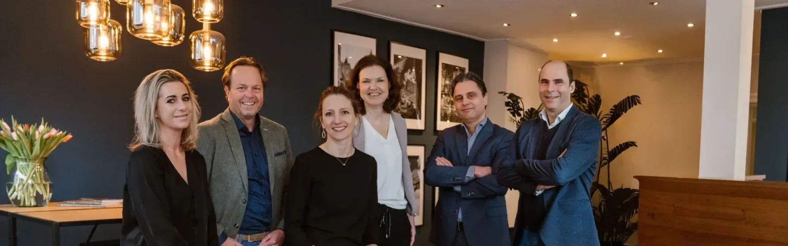 Team foto van WVO makelaarsgroep | Qualis