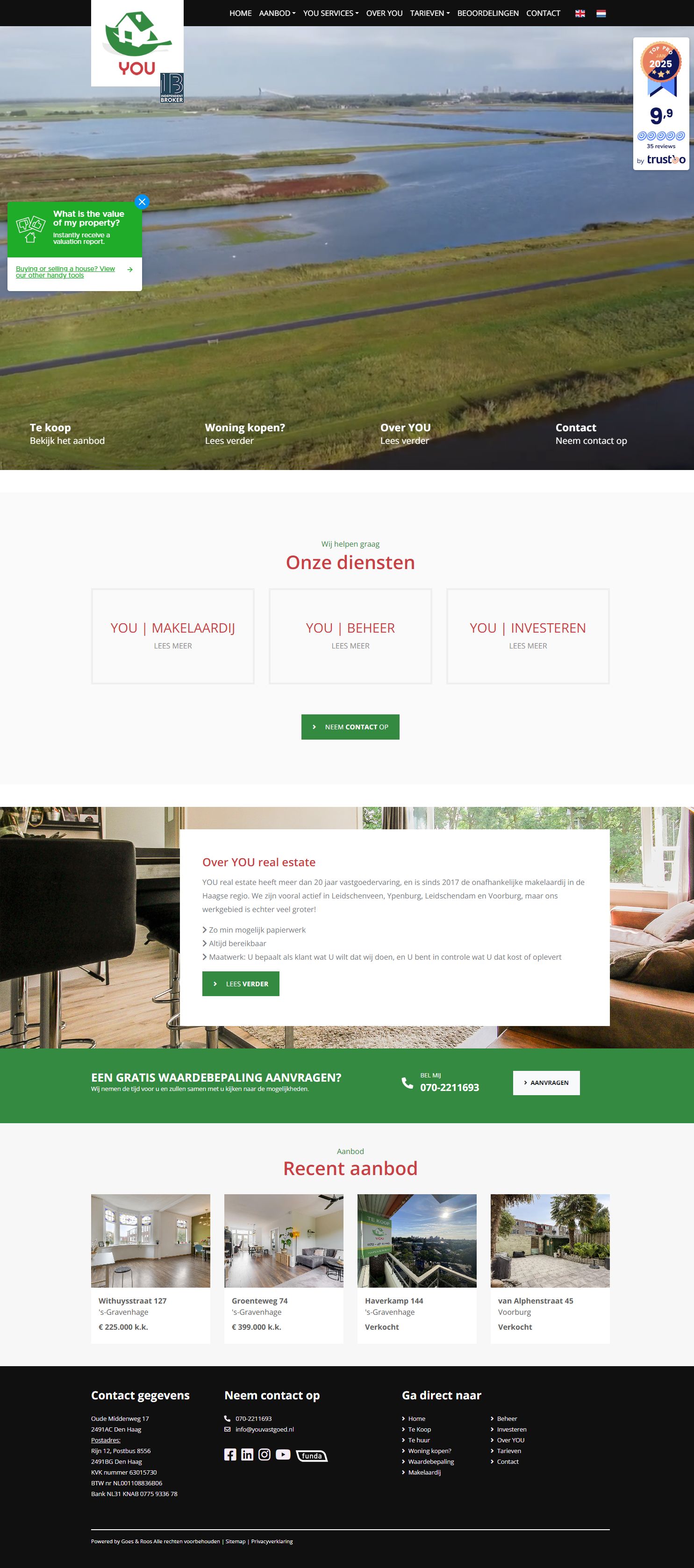 Team foto van YOU real estate