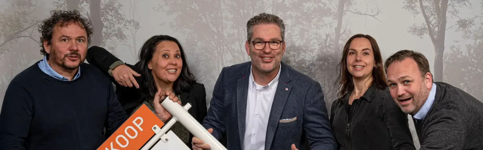 Team foto van ZoDus Makelaars