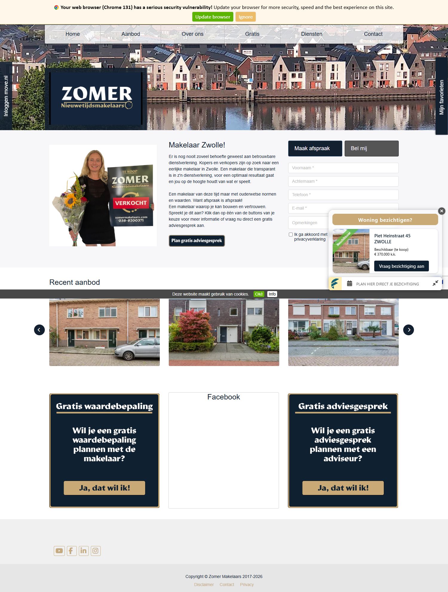 Kantoorfoto Zomer Makelaars