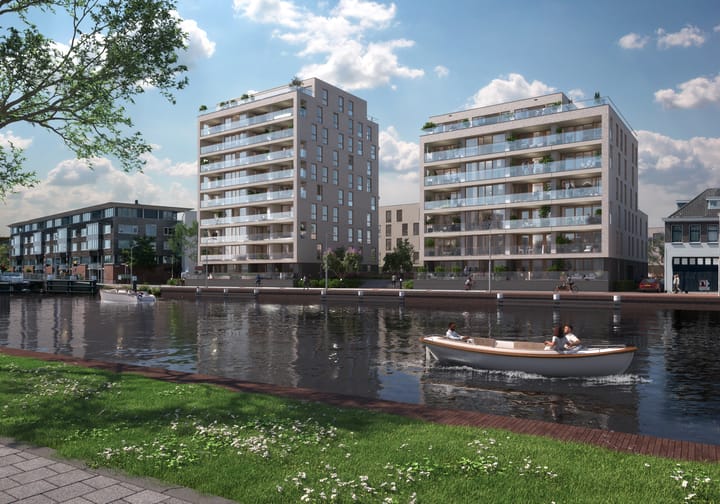 Abtswoudseweg 2H-1 in Delft foto