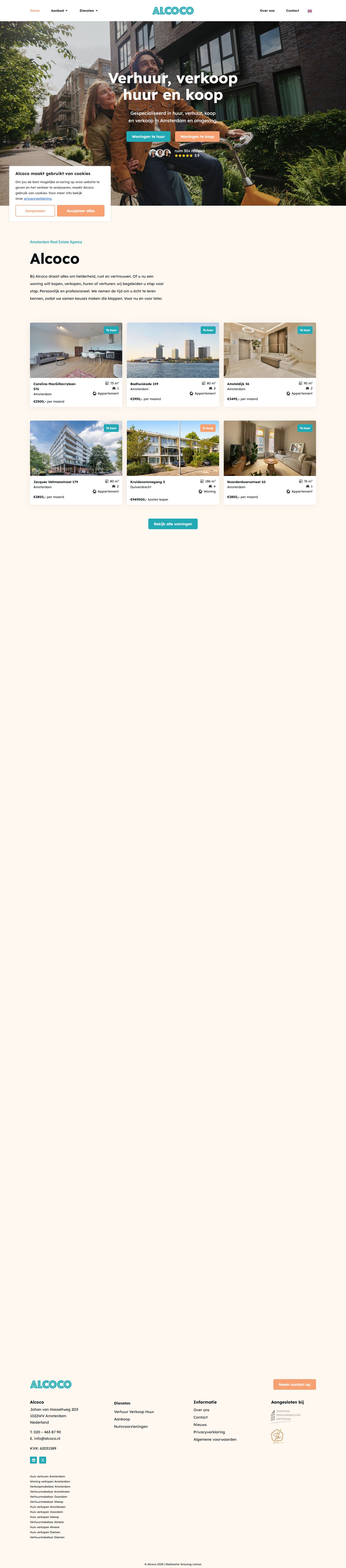 Kantoorfoto Alcoco Vastgoed