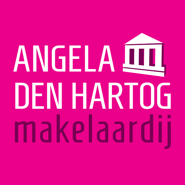 Logo van Angela den Hartog makelaardij B.V.