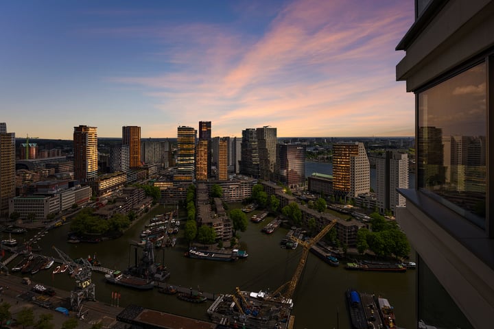 Baan 54X in Rotterdam foto
