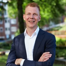 Foto van Bauke Wierda, BOG vastgoed adviseur