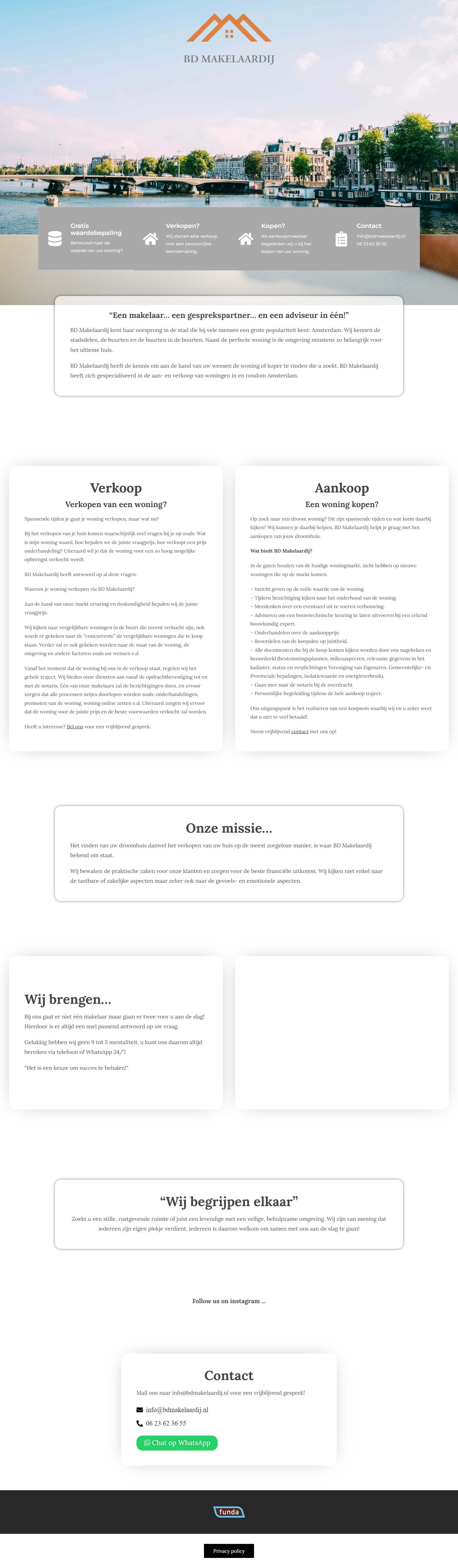 Foto van het kantoor van BD Makelaardij