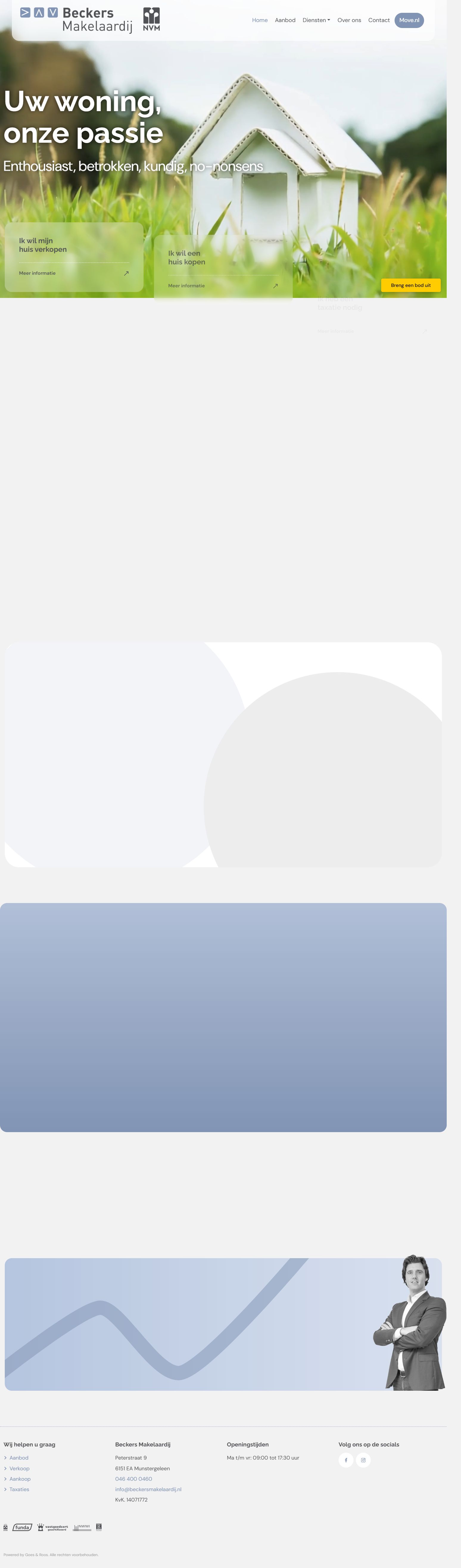 Kantoorfoto Beckers Makelaardij