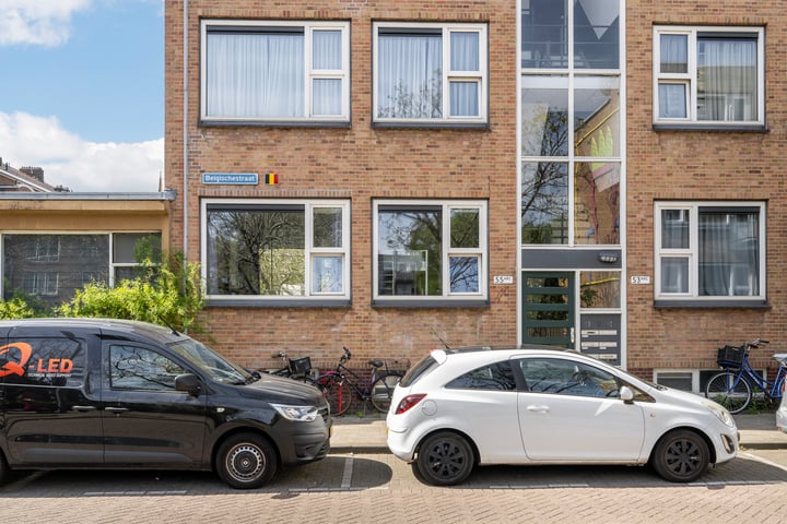 Belgischestraat 55A in Rotterdam foto