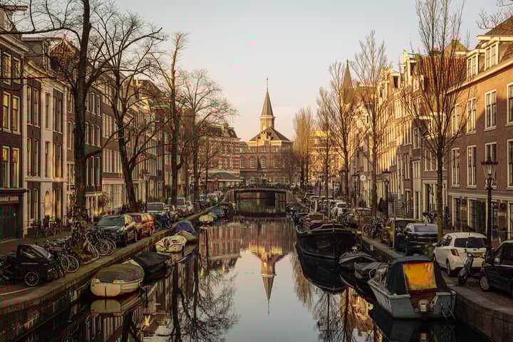 Bloemgracht 129 in Amsterdam foto