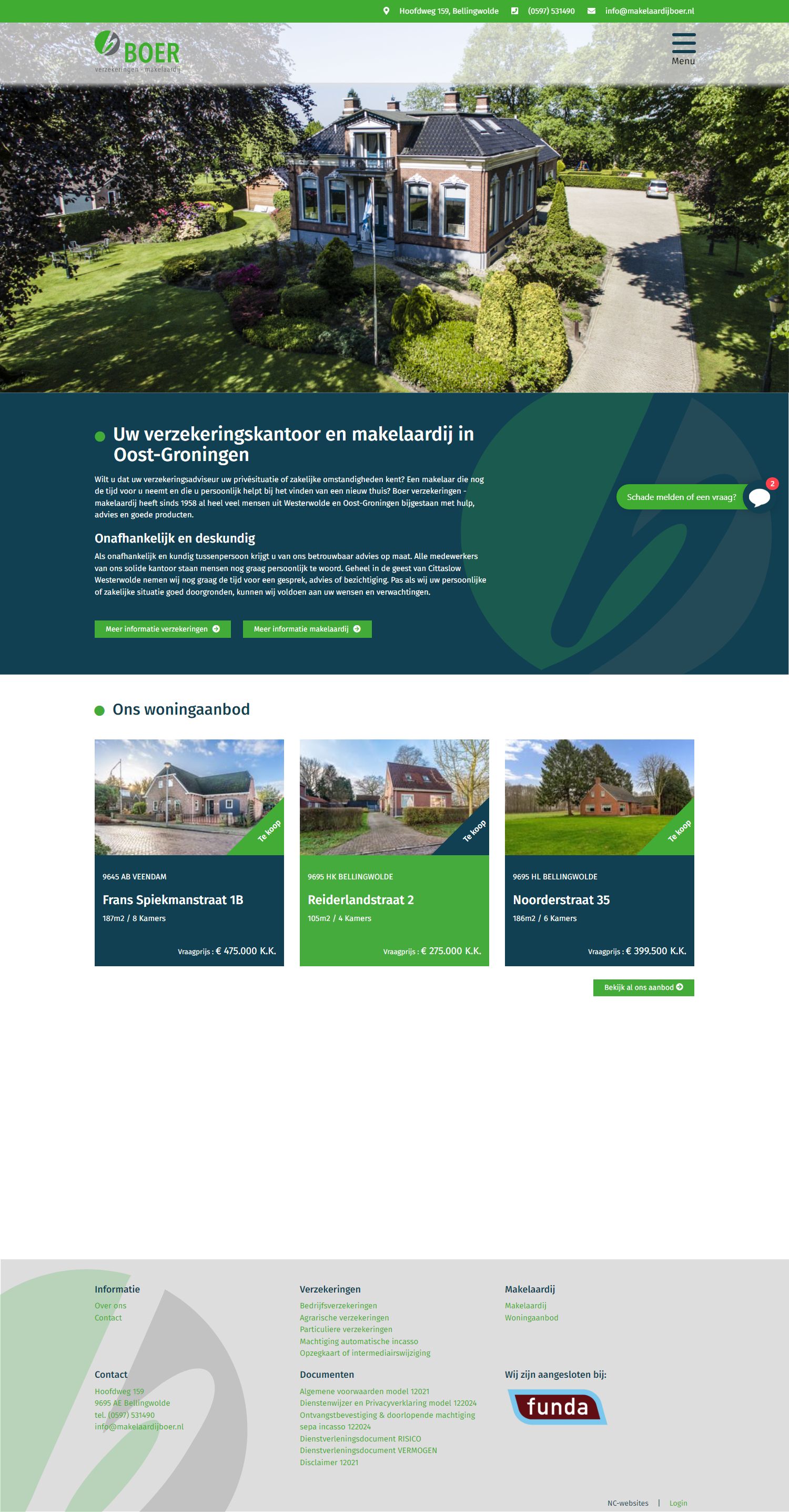 Kantoorfoto Boer verzekeringen en makelaardij