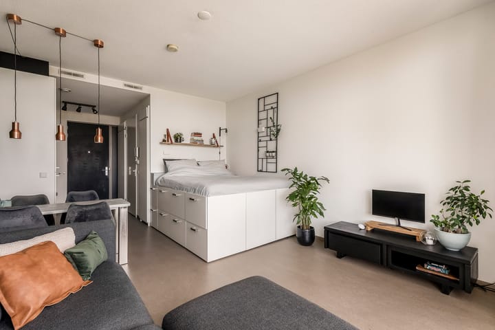 Bos en Lommerplantsoen 99E in Amsterdam foto