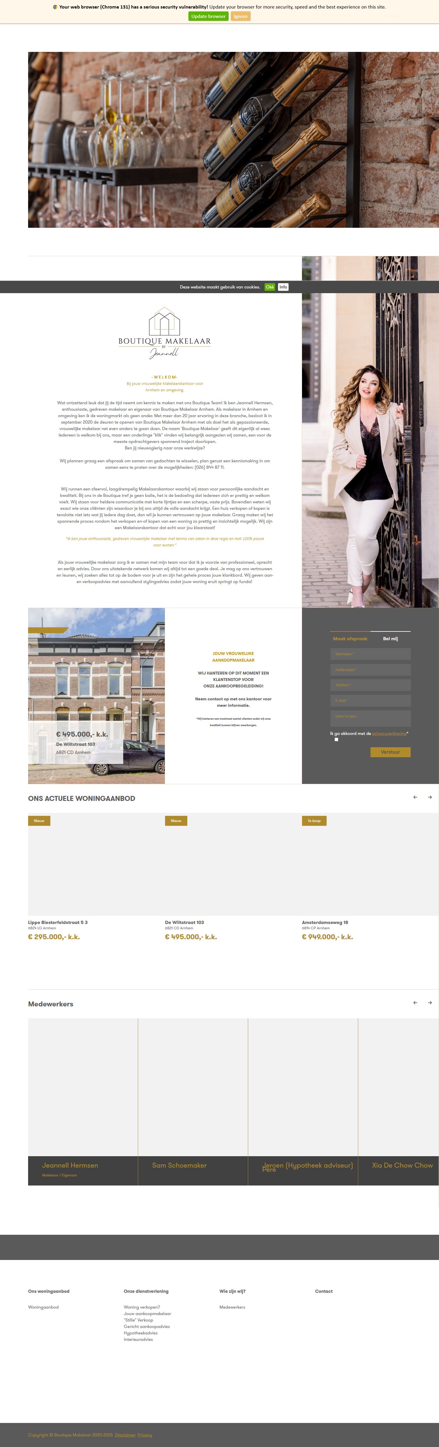 Kantoorfoto Boutique Makelaar