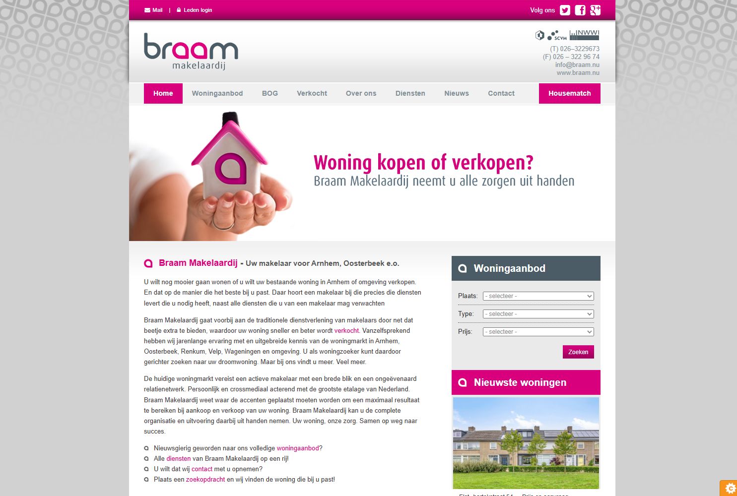 Kantoorfoto Braam Makelaardij