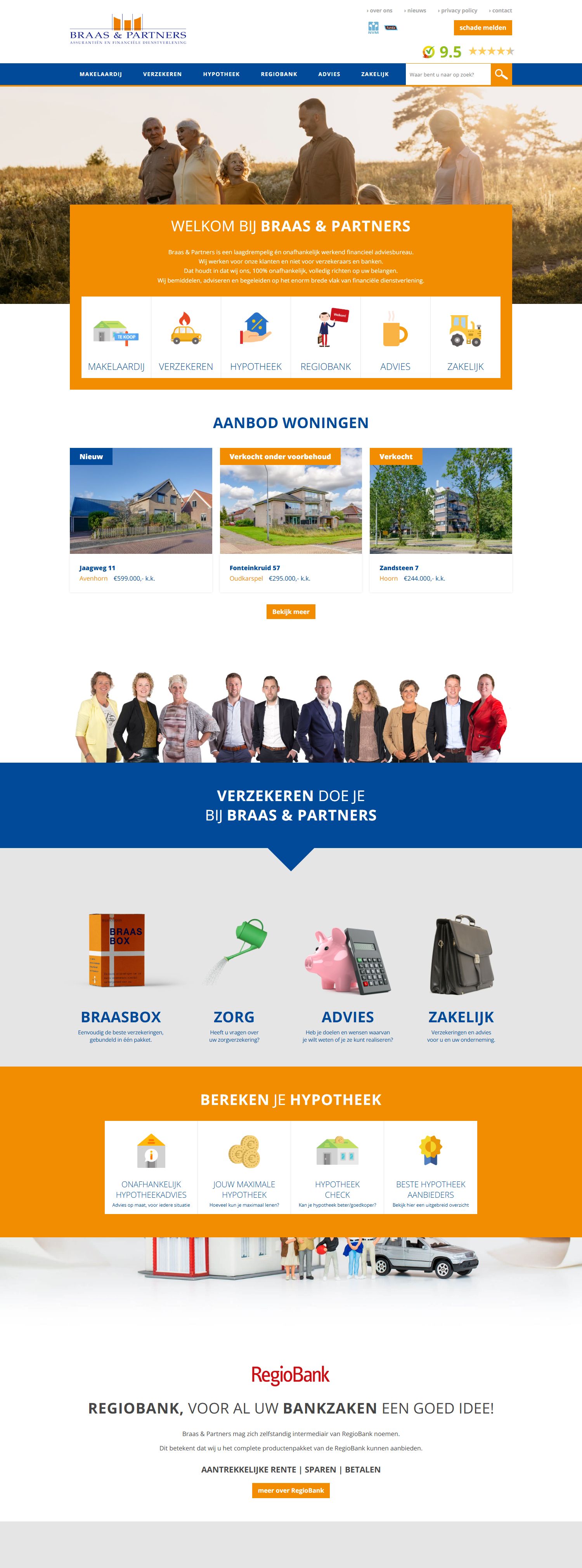 Screenshot van de website van www.braasenpartners.nl