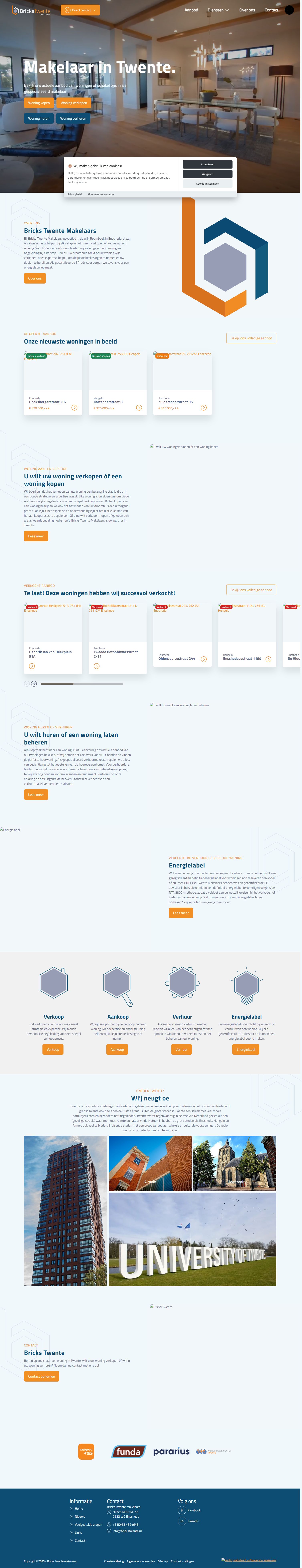 Kantoorfoto Bricks Twente Makelaars