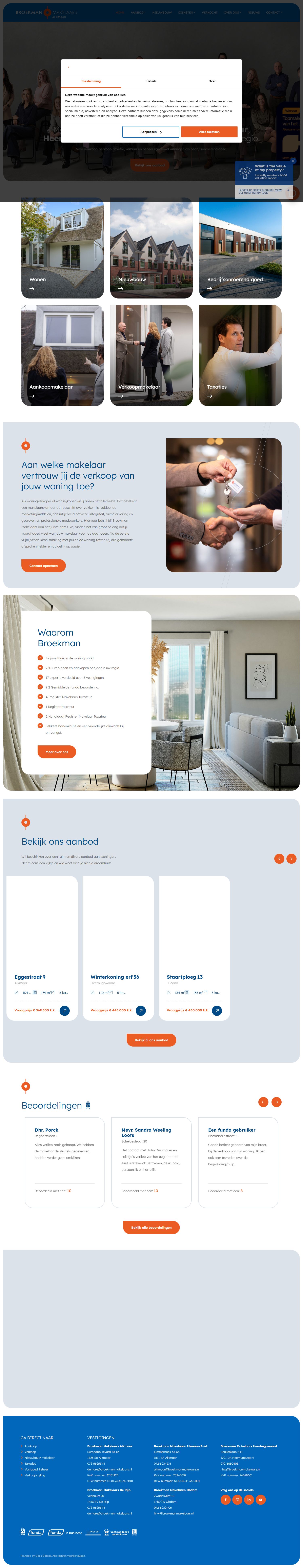 Kantoor foto van Broekman Makelaars-De Mare