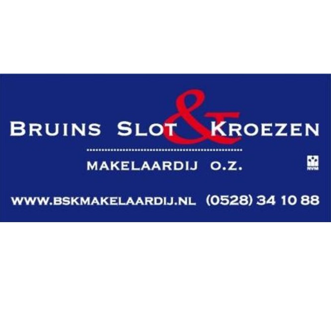 Logo Bruins Slot & Kroezen Makelaardij o.z.