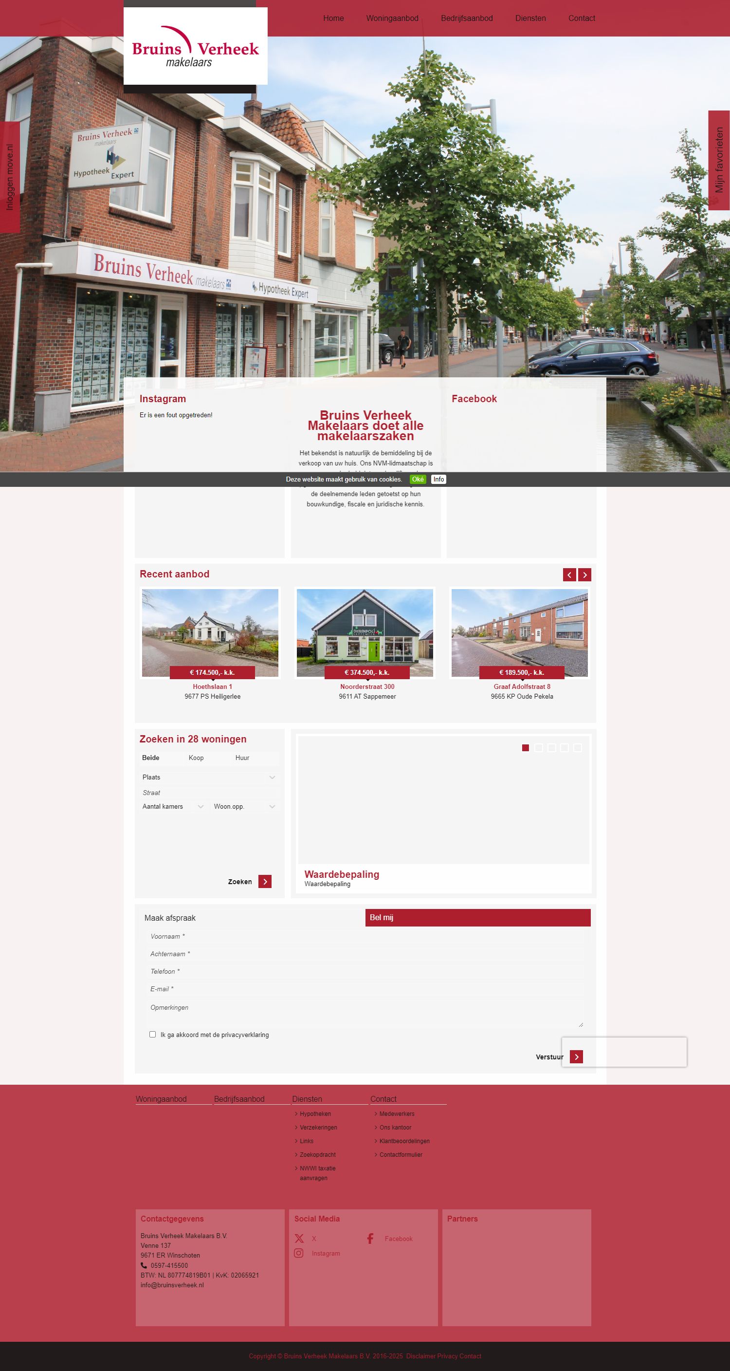 Kantoor foto van Bruins Verheek makelaars